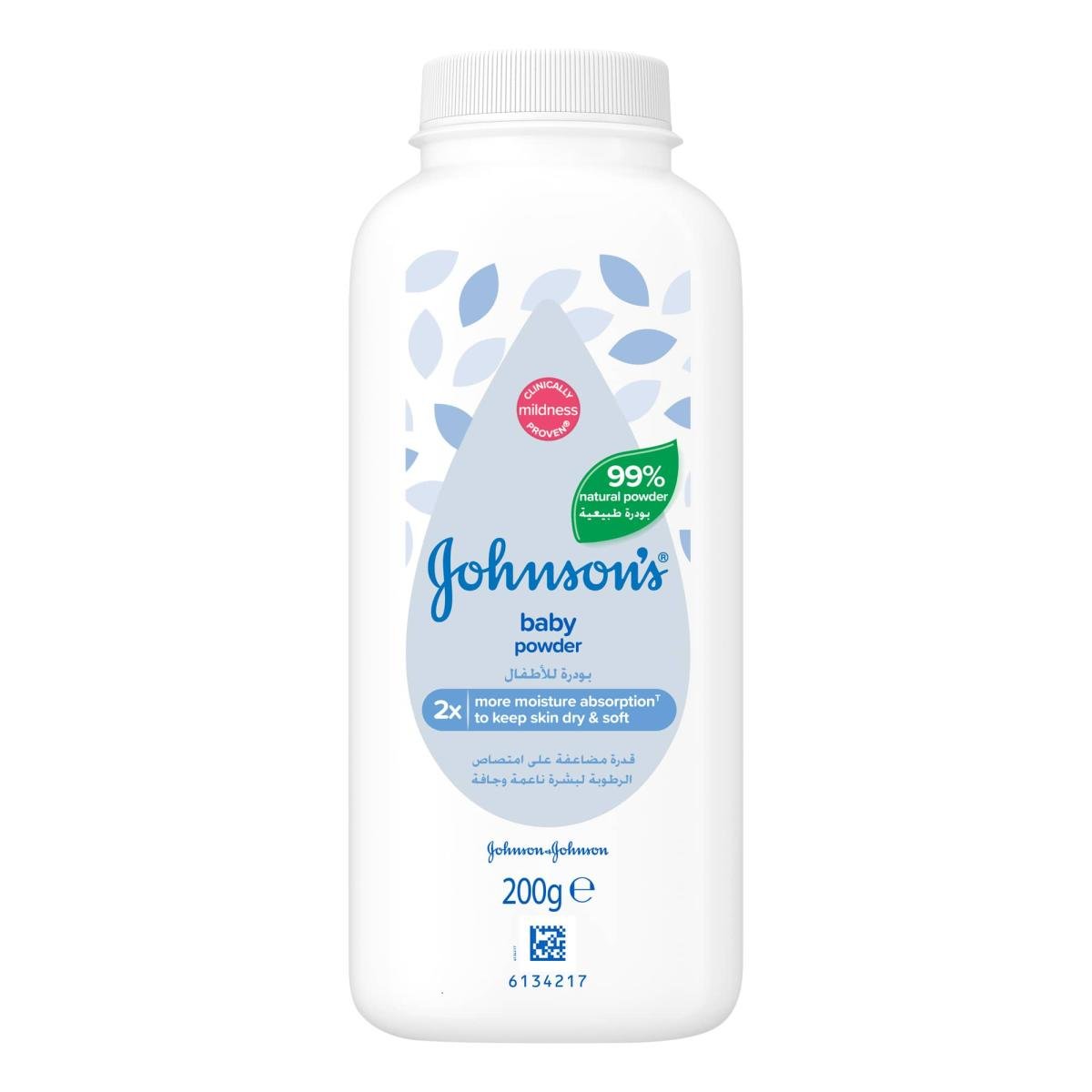 Johnson's® Cornstarch Powder