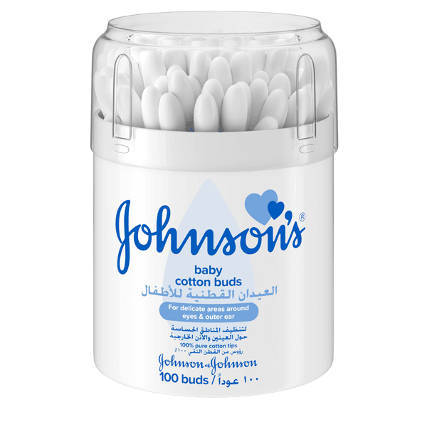 Johnson's® baby cotton buds the best cotton buds for your baby.