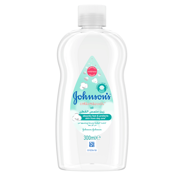 Johnson’s® cottontouch™ oil the best oil for your baby.