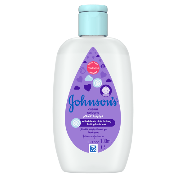 Johnson's® baby dream colgone the best colgone for your baby.