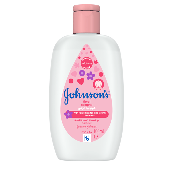 Johnson's® baby floral cologne the best floral cologne for your baby.