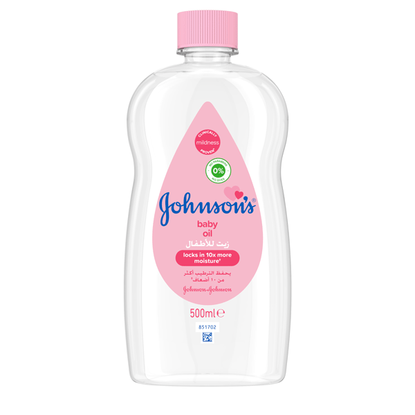 Johnson's® baby oil the best oil for your baby.