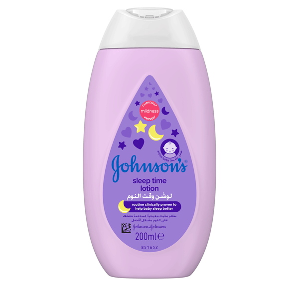Johnson's® baby bedtime lotion the best lotion for your baby.